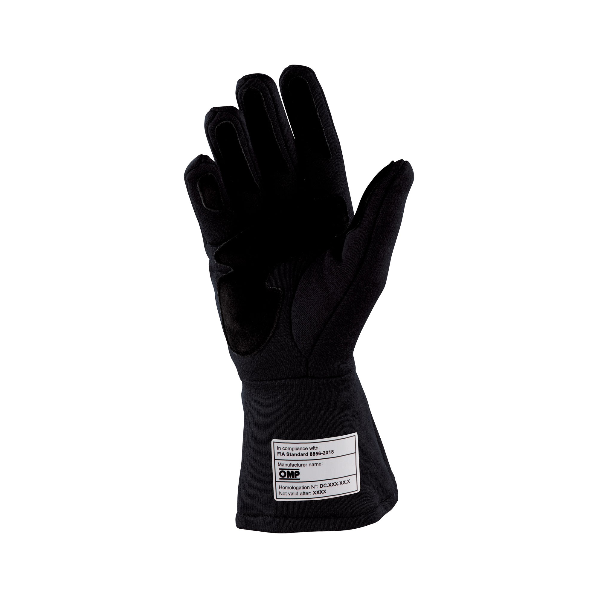 DIJON GLOVES my2021 BLACK SIZE L FIA 8856-2018