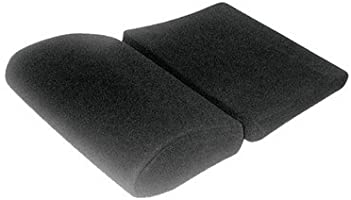 Partitioned seat cushion - Velour black for Pole Position N.G. (FIA)
