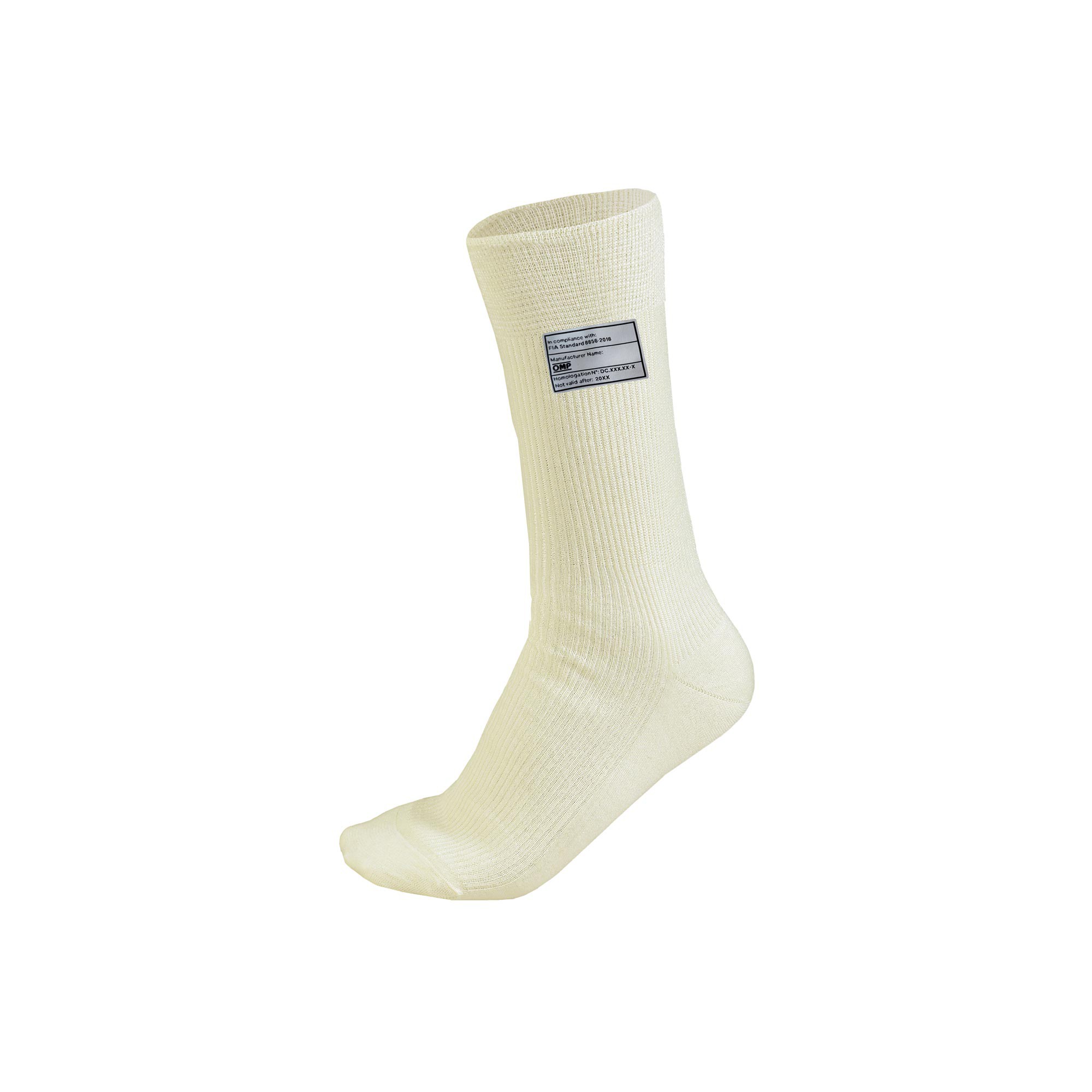 NOMEX SOCKS FIA 8856-2018 CREAM SIZE L