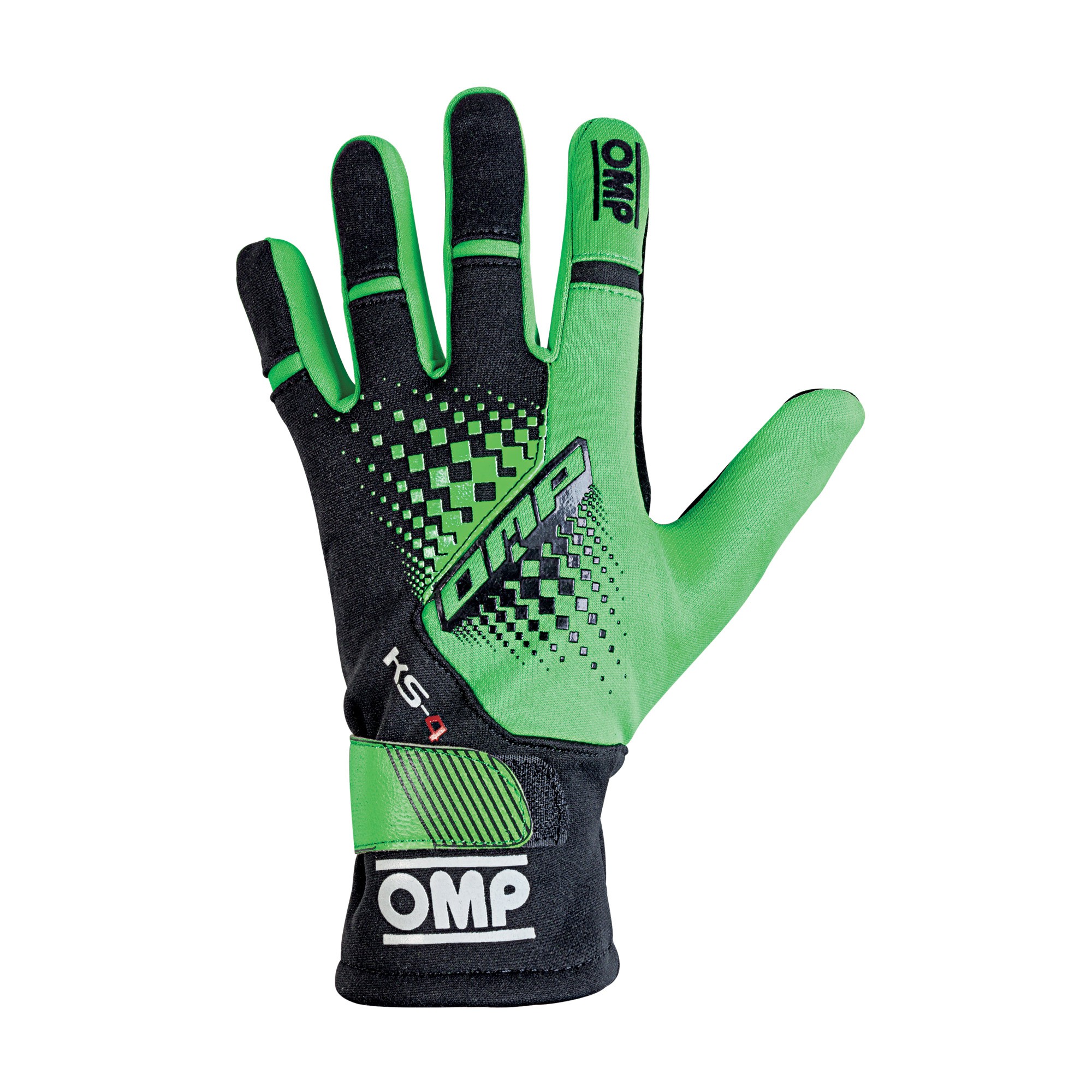 KS-4 GLOVES GREEN/BLACK SZ 4 (FOR CHILDREN)