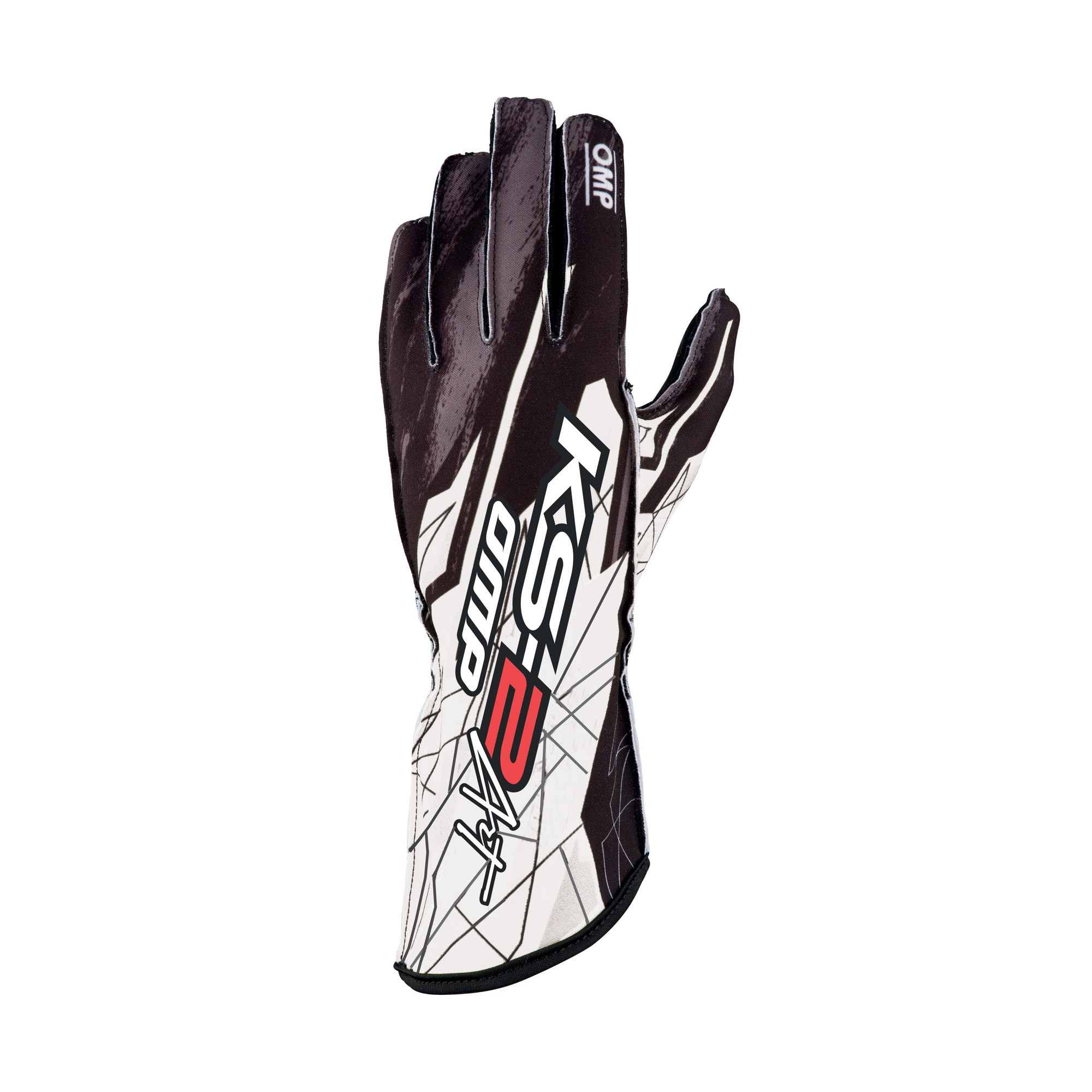 KS-2 ART GLOVES BLACK/WHITE SIZE 4 FOR CHILDREN