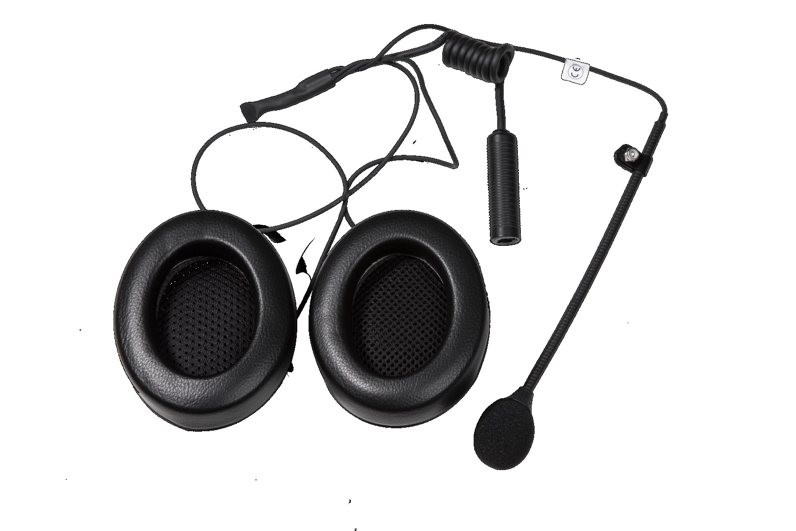 Open Face helmets intercom kit with earmuffs - WRC electronics