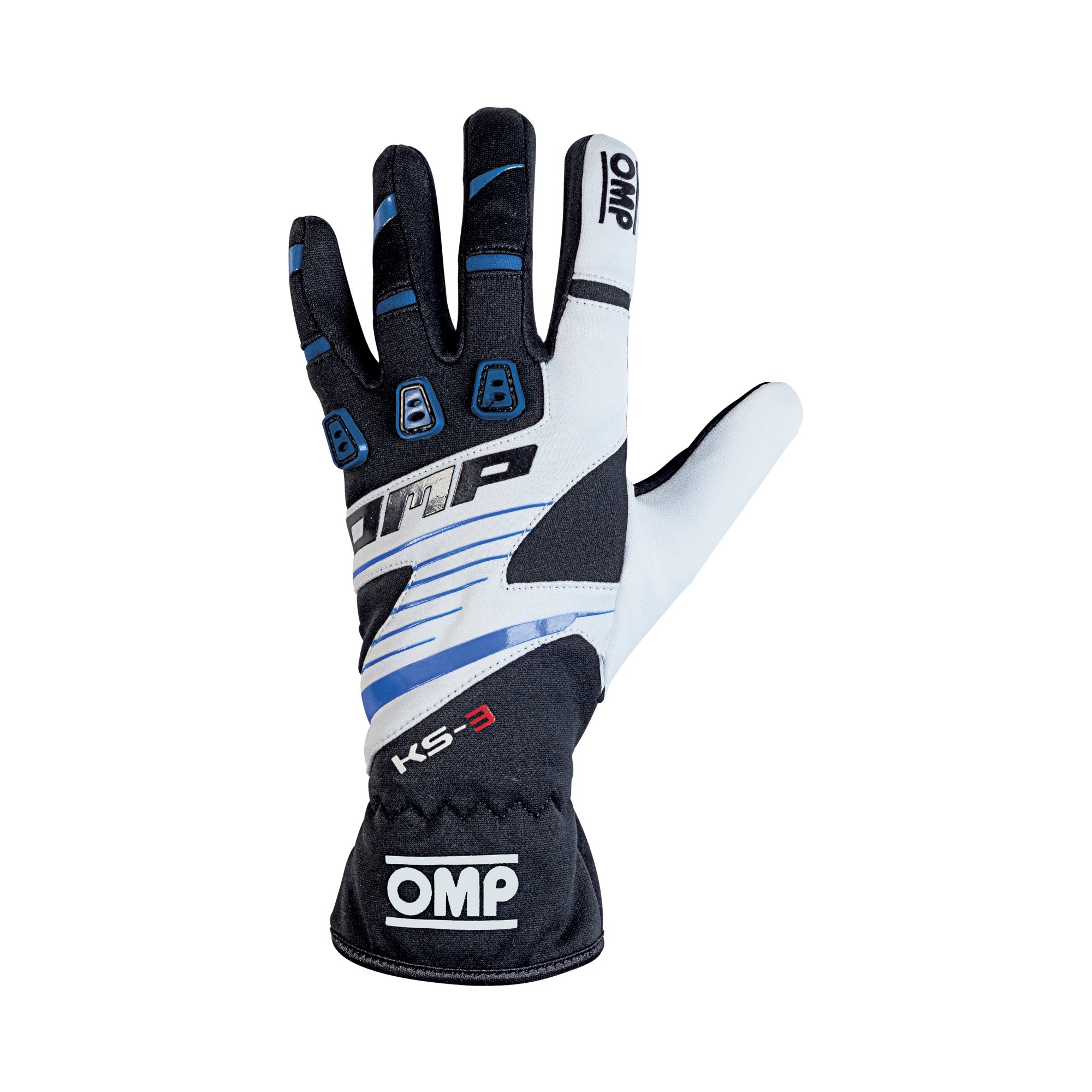 KS-3 GLOVES BLACK/W./BLUE SZ 4 (FOR CHILDREN)