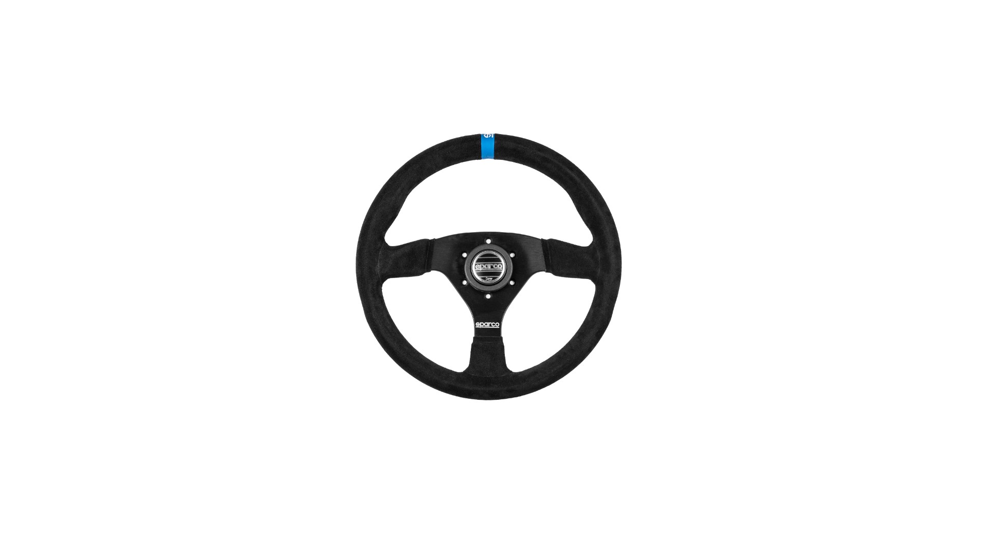 STRWHL 383 SPARCO LOGO SUEDE BLACK