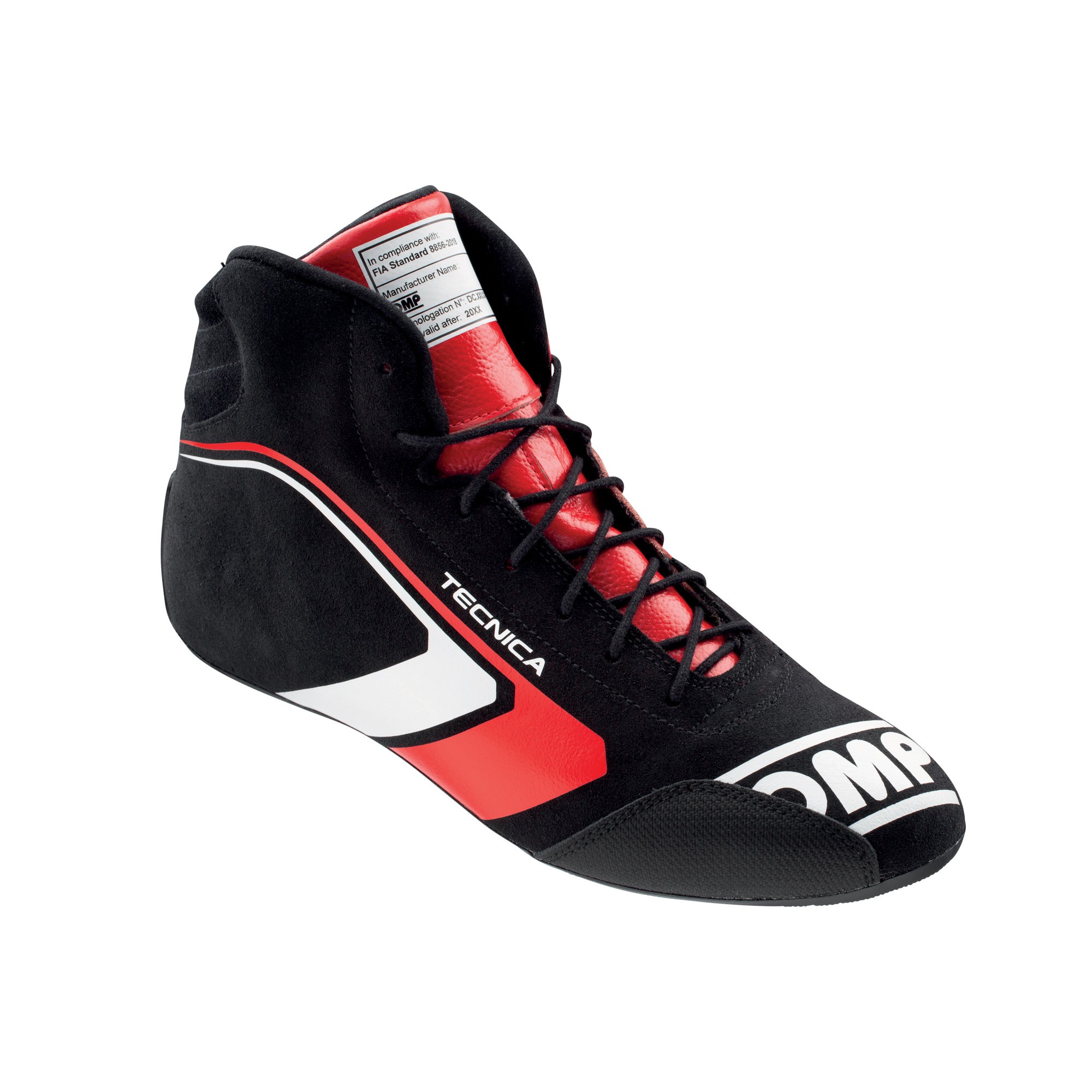 TECNICA SHOES BLACK/RED SIZE 37 FIA 8856-2018