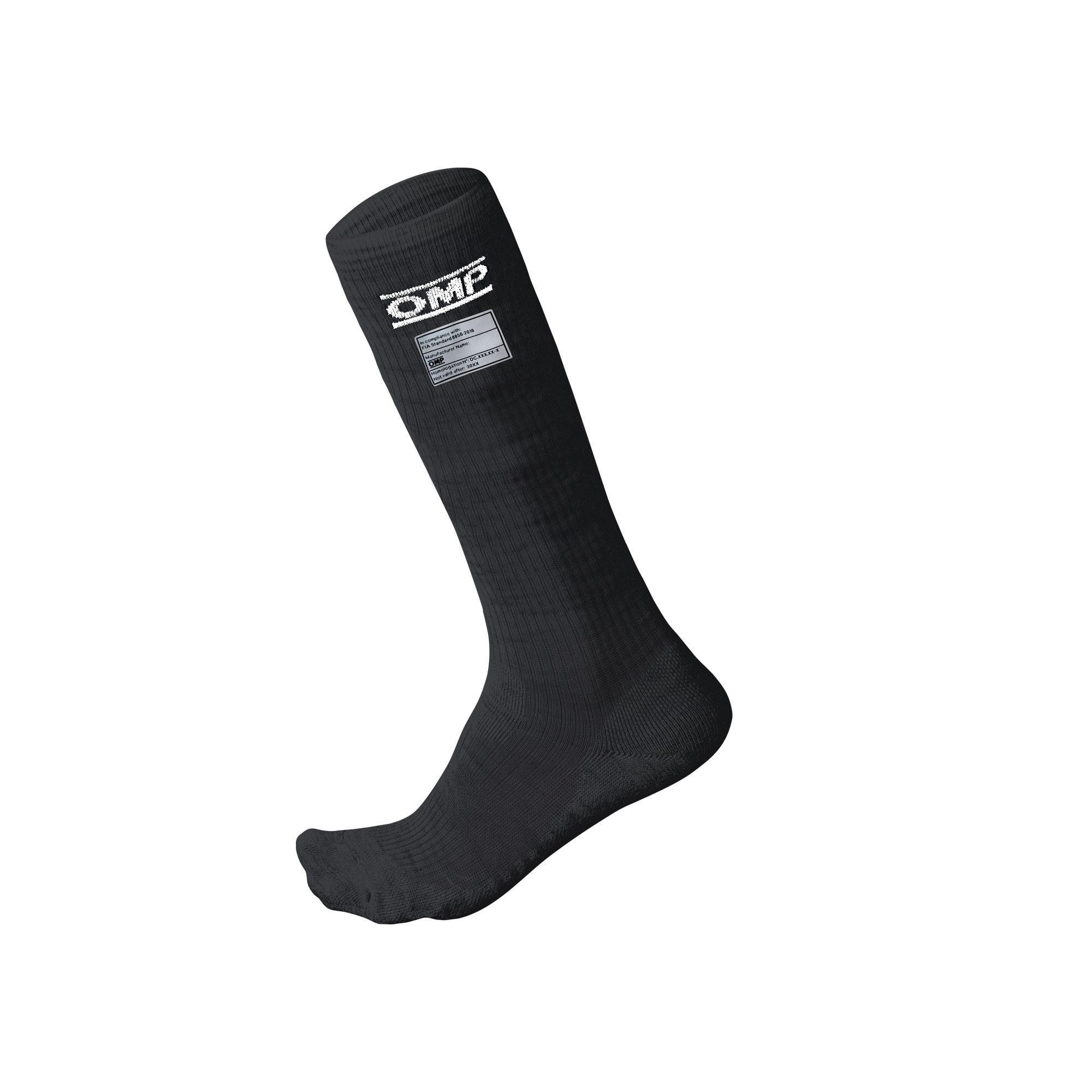 ONE SOCKS my2021 BLACK SIZE L FIA 8856-2018